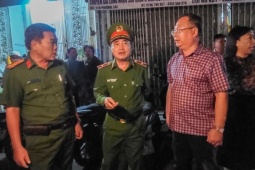 Đoàn công tác Bộ Công an vào Nha Trang điều tra vụ cháy kinh hoàng khiến 4 người tử vong