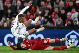 Video bóng đá Liverpool - Real Madrid: "Nhà vua" vỡ mặt, đại thảm họa Mbappe (Champions League)