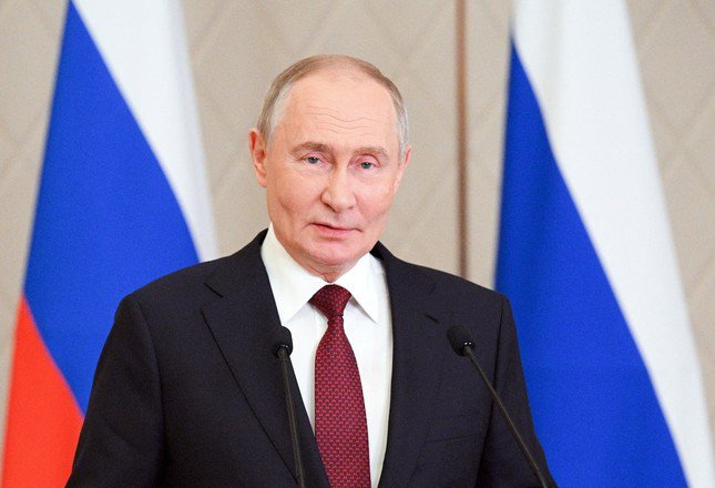 Tổng thống Nga Vladimir Putin phát biểu ngày 28/11. (Ảnh: Reuters)