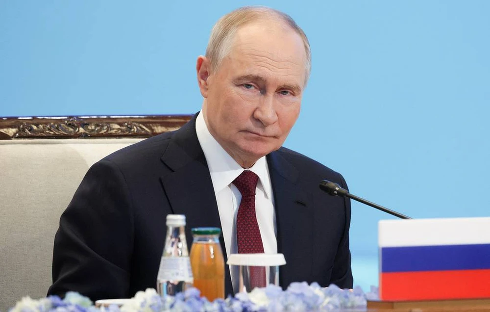 Tổng thống Nga Vladimir Putin. Ảnh: TASS