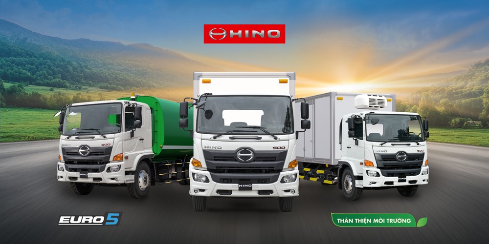 Ra mắt Hino Series 500 Euro5 tiếp nối thành công Series 300 Euro5