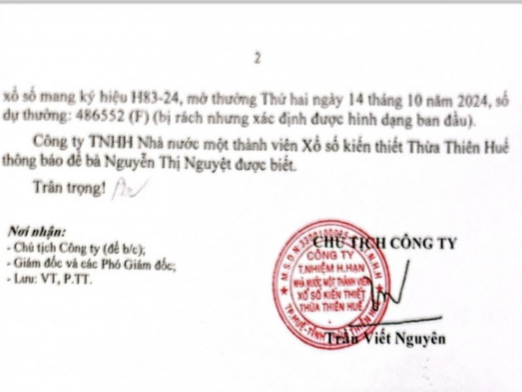 Tranh cãi về tờ vé số 2 tỷ bị từ chối trả thưởng: Công an xác nhận vé thật, nhưng XSKT vẫn không chấp nhận