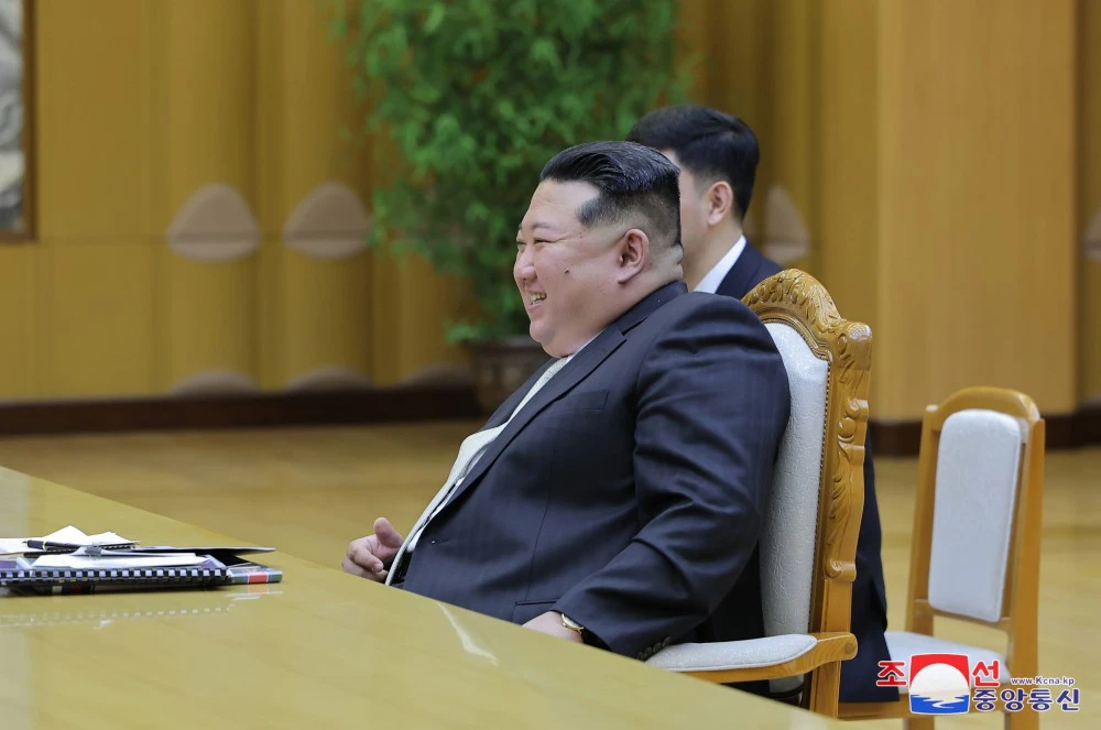 Chùm ảnh: Ông Kim Jong-un tiếp Bộ trưởng Quốc phòng Nga - 5