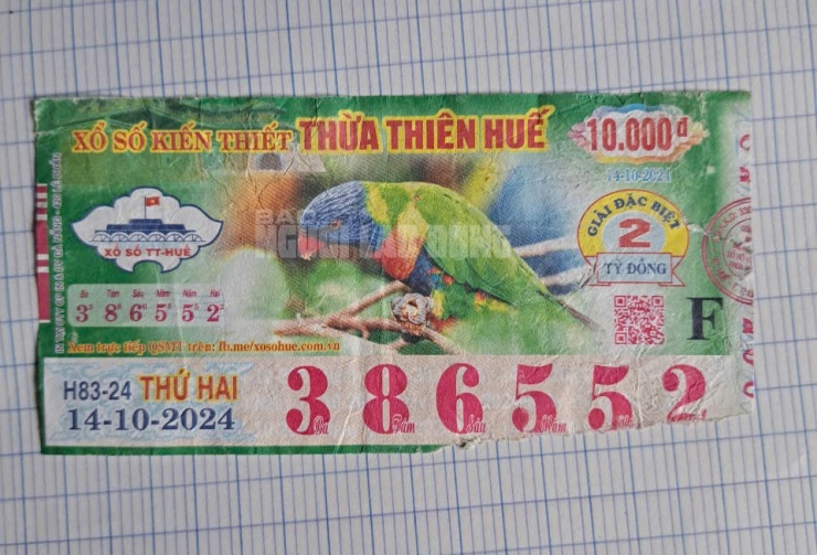 Vé xổ số rách: Lãnh đạo Thừa Thiên - Huế khẳng định trả thưởng theo quy định, không thể chỉ đạo