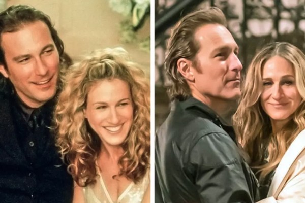 Sarah Jessica Parker và John Corbett là bộ đôi được khán giả yêu thích qua phim "Sex and the City" (1998-2004). Trong phim, Sarah Jessica Parker thủ vai Carrie Bradshaw và John Corbett đảm nhận vai bạn trai cũ của cô - Adain Shaw.