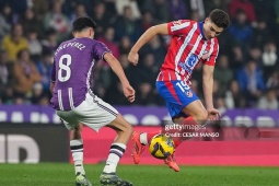 Video bóng đá Valladolid - Atletico: Đại thắng 5 sao, áp sát Barcelona (La Liga)