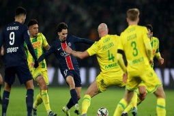 Video bóng đá PSG - Nantes: Phủ đầu phút thứ 2, cái kết không ngờ (Ligue 1)