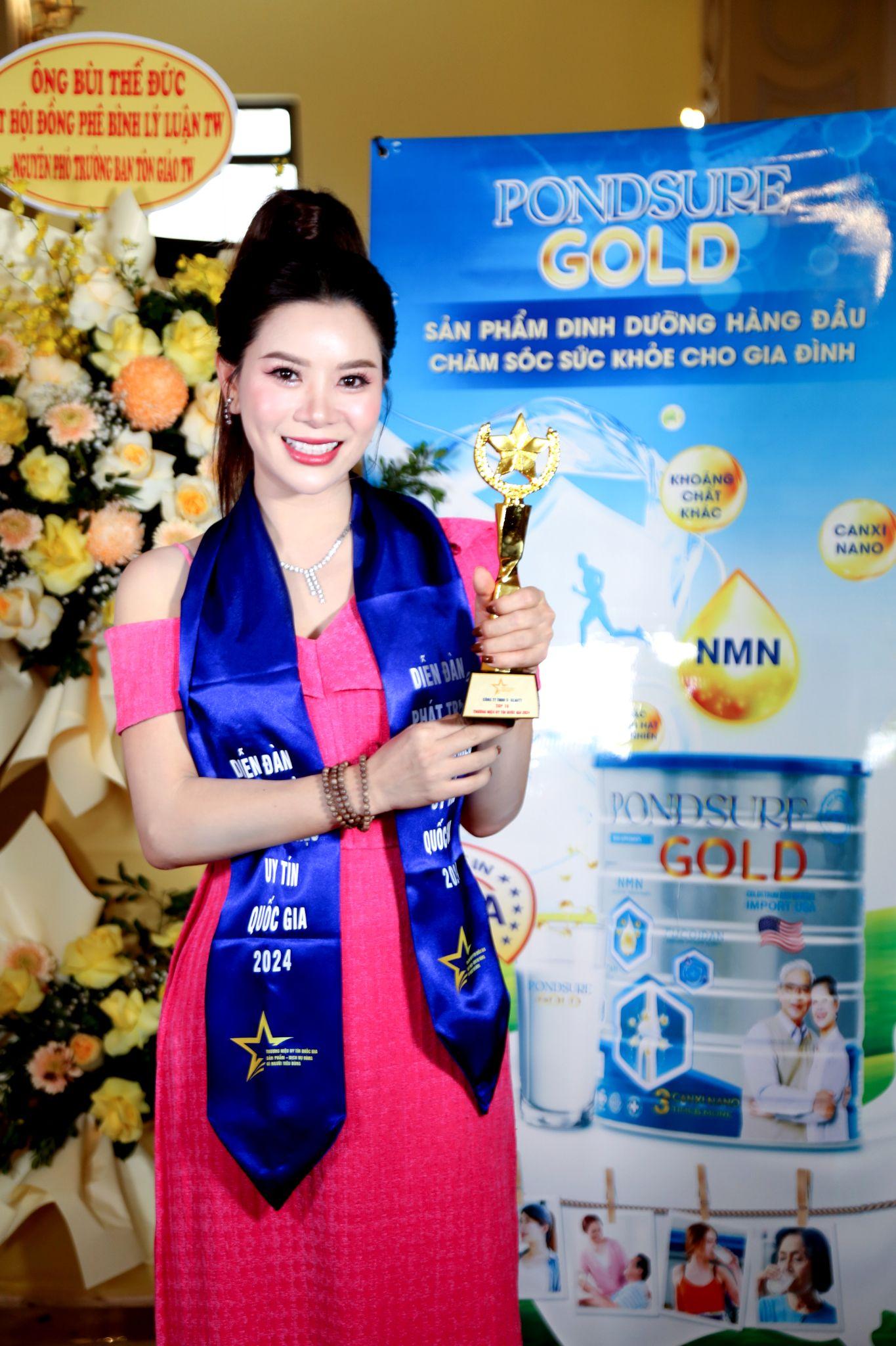 Thực phẩm bổ sung Pondsure Gold của S - Beauty nhận giải thưởng Sản phẩm - Dịch vụ Vàng vì quyền lợi người tiêu dùng năm 2024 - 3