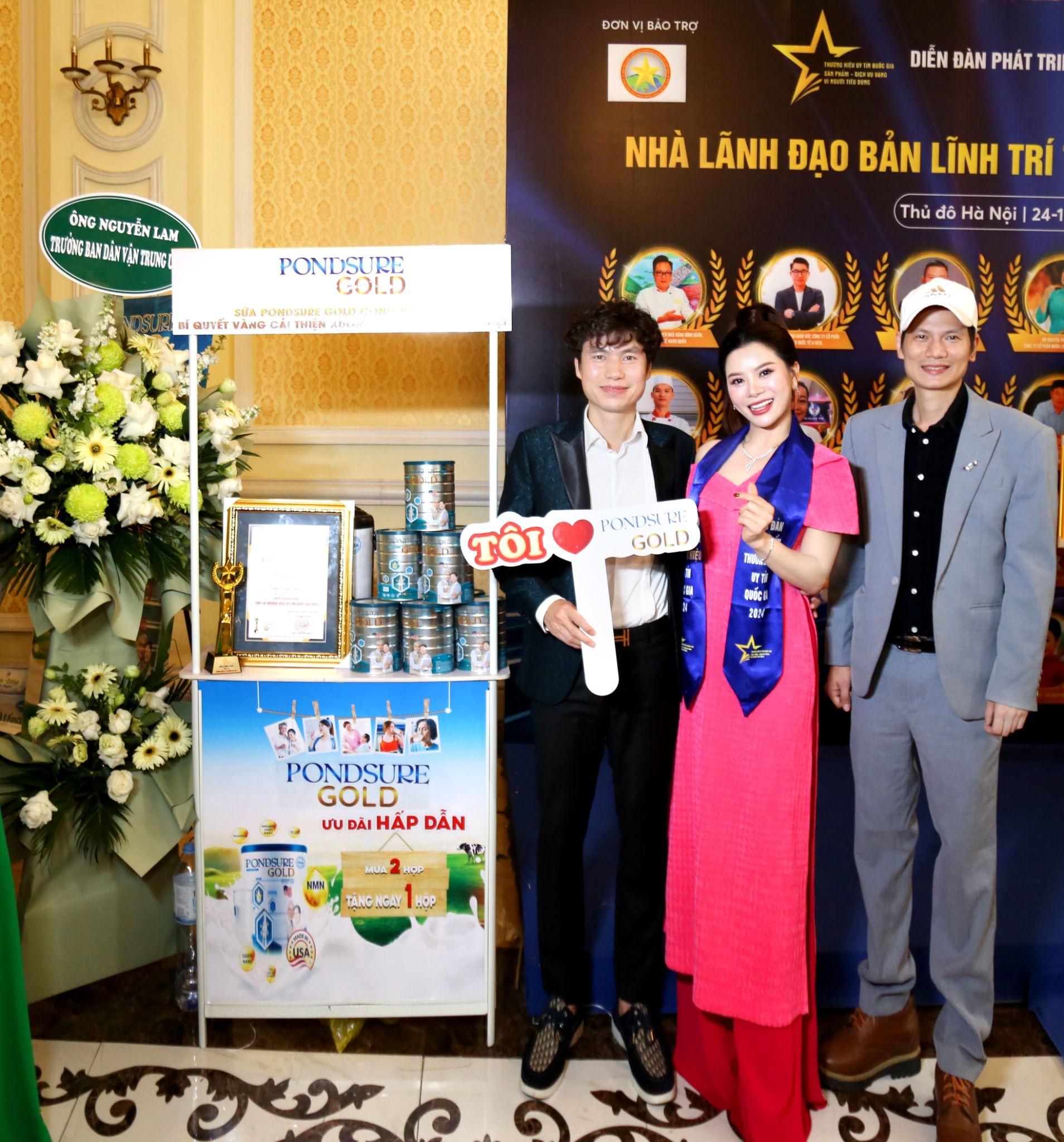 Thực phẩm bổ sung Pondsure Gold của S - Beauty nhận giải thưởng Sản phẩm - Dịch vụ Vàng vì quyền lợi người tiêu dùng năm 2024 - 5