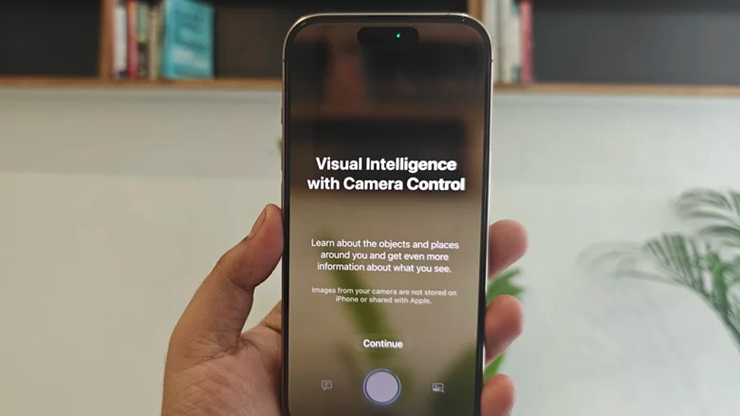 Visual Intelligence hoạt động tương tự Google Lens.