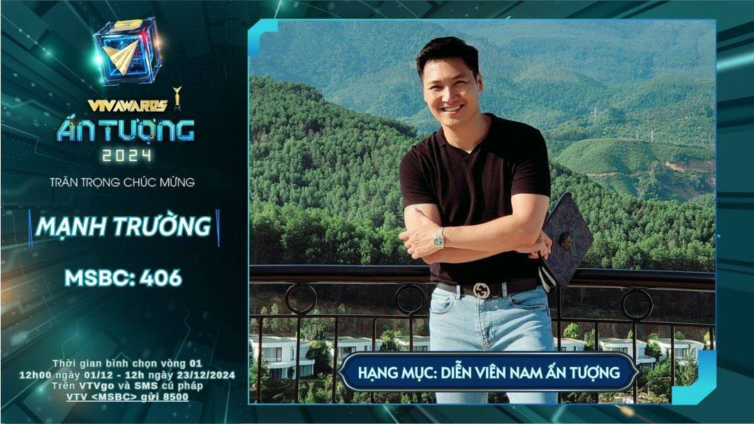 Con trai Vân Dung đối đầu Mạnh Trường tại VTV Awards 2024 - 2