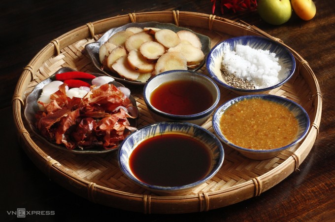 Gia vị giúp chống lại oxy hóa khi để ''cá nghỉ''. Ảnh: Bùi Thủy