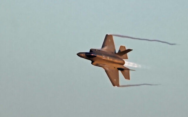 Tiêm kích F-35 của Israel. Ảnh: Flash90