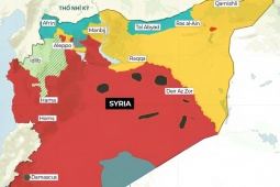 Cục diện 'chia 5 xẻ 7' ở Syria