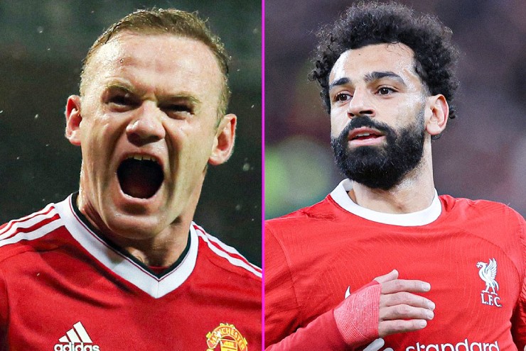 Salah cân bằng kỷ lục với Rooney