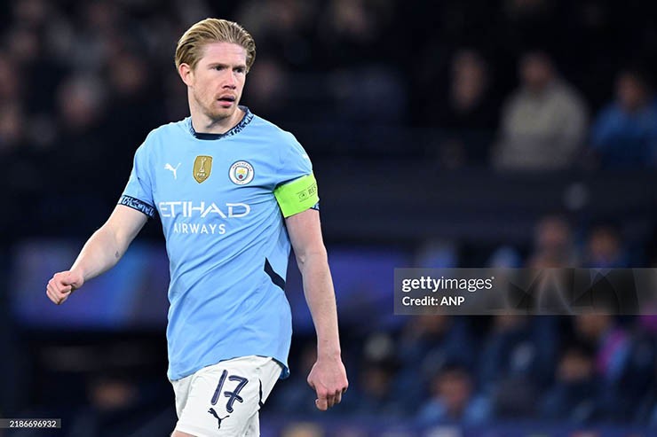 De Bruyne có quá ít thời gian trong trận đấu với Liverpool