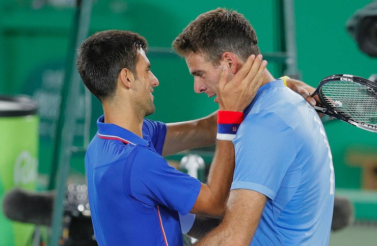 Del Potro mới Djokovic đến tham dự trận đấu cuối cùng trong sự nghiệp của mình