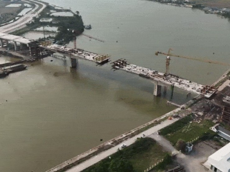 Cầu vượt sông Đáy: Tuyệt tác kết nối Ninh Bình - Nam Định
