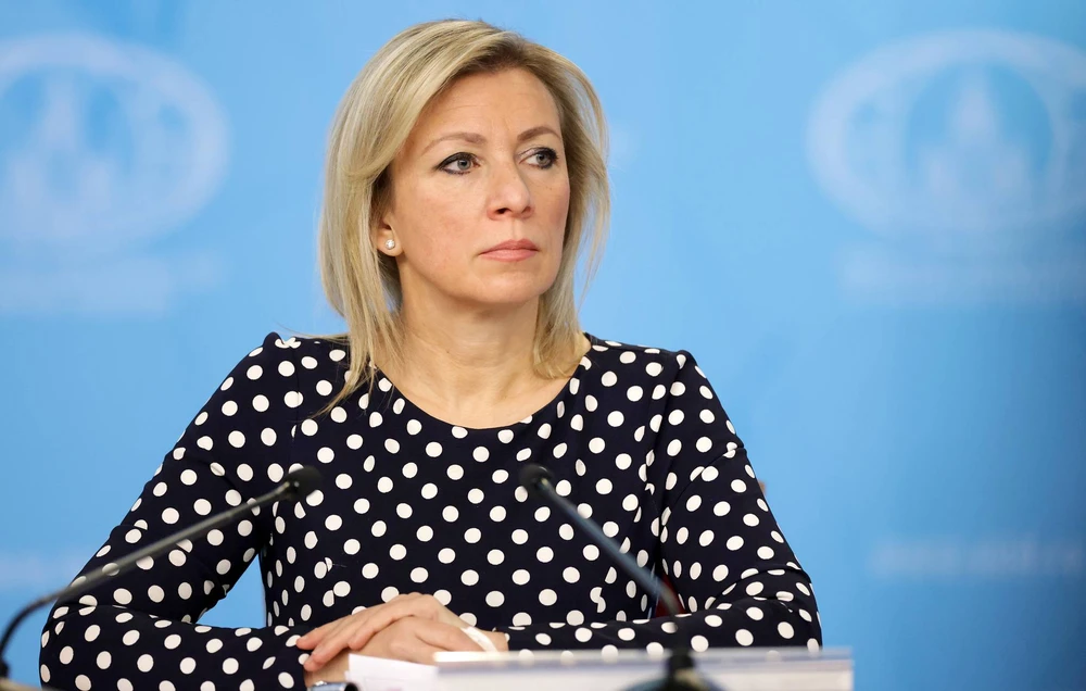 Người phát ngôn Bộ Ngoại giao Nga Maria Zakharova. Ảnh: TASS