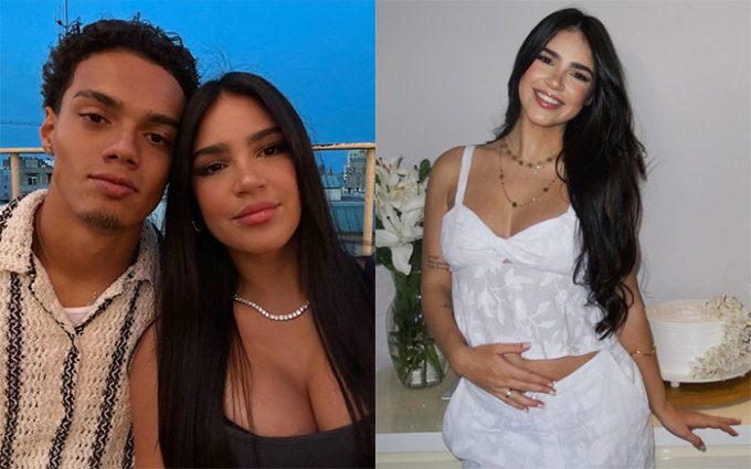 Joao Mendes và bạn gái Giovanna Buscacio chuẩn bị đón con đầu lòng sau hơn hai năm hẹn hò. Ảnh: Instagram Giovanna Buscacio