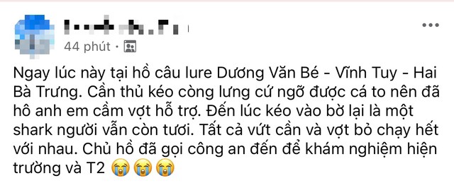 Nội dung bài đăng trên mạng xã hội. Ảnh: MXH