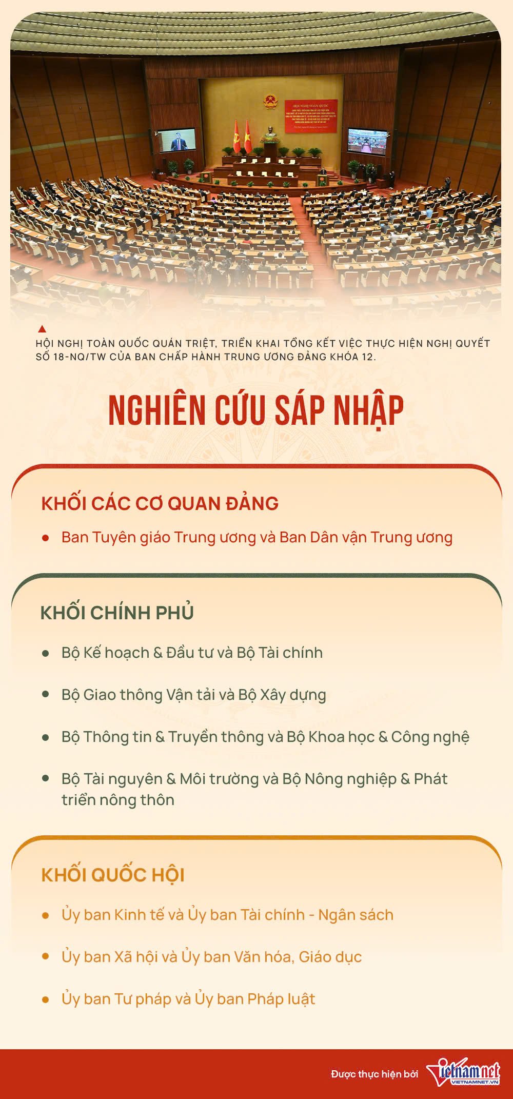 Những bộ ngành, cơ quan sẽ sáp nhập, kết thúc hoạt động - 1