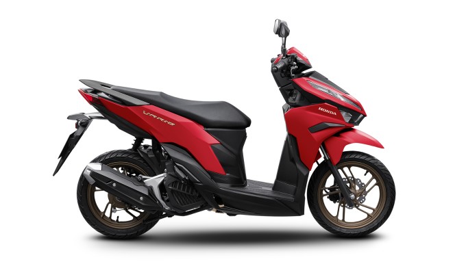 Vario 125 2025 bản màu đỏ nhám mới. Ảnh: Honda