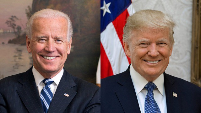 Tổng thống Joe Biden và Tổng thống đắc cử Donald Trump. Ảnh: USC