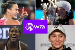 Lịch thi đấu tennis 2025 các giải đơn nữ WTA mới nhất