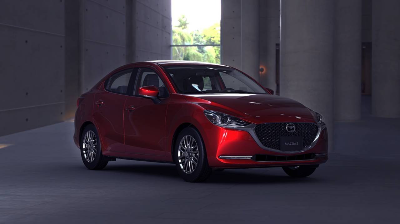 Mazda2 nổi bật với ngôn ngữ thiết kế đặc trưng.