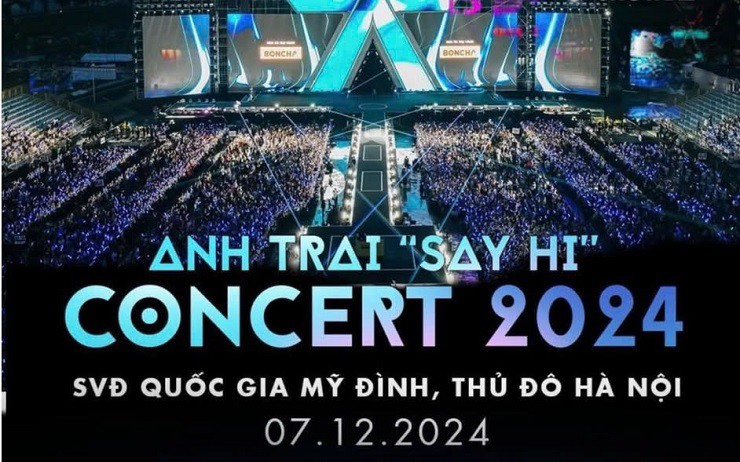 Concert Anh Trai Say Hi tại Hà Nội được nhiều khán giả mong chờ.