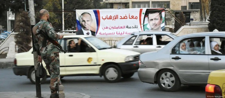 Chính quyền Tổng thống Syria Bashar al-Assad đang lâm nguy. Ảnh: Kyodo News.