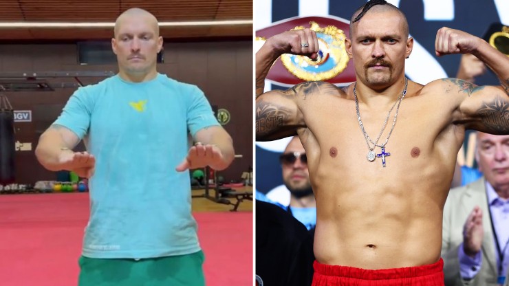 Usyk có động tác tay nhanh như chớp