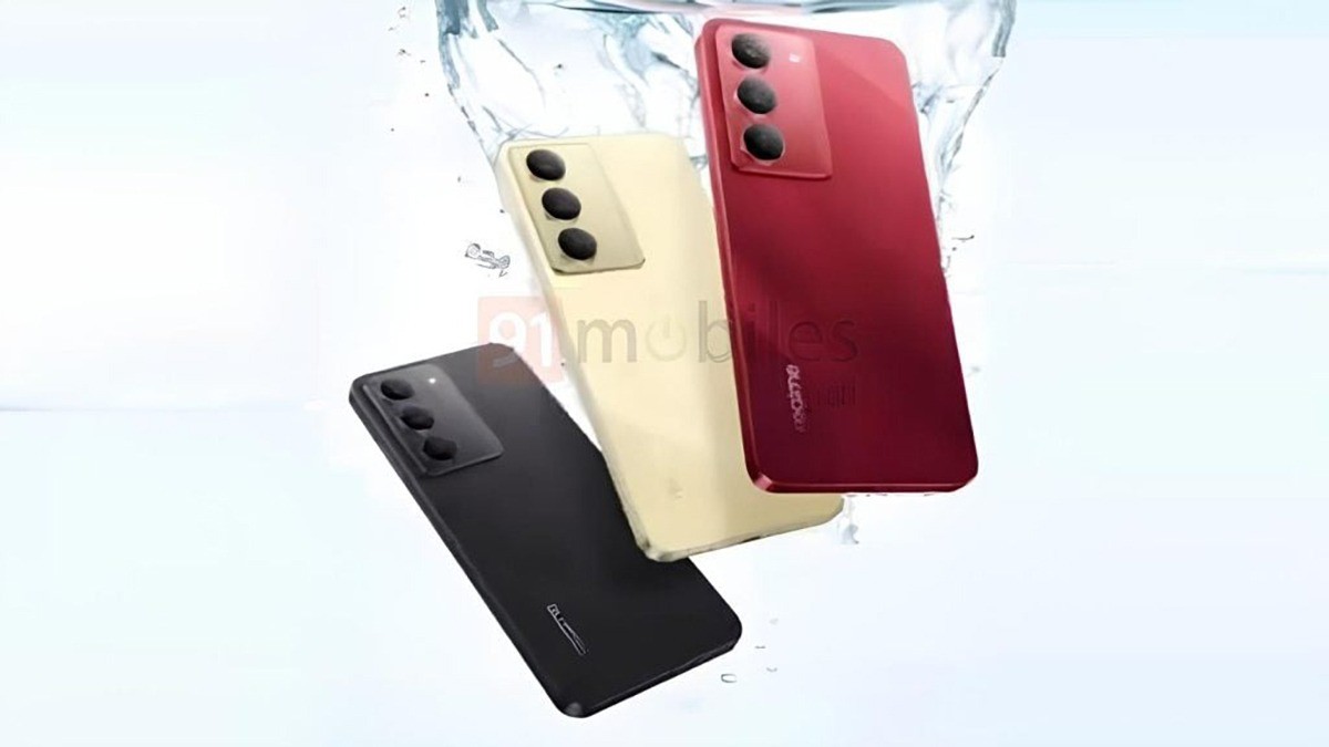 Realme 14x render image leaked.