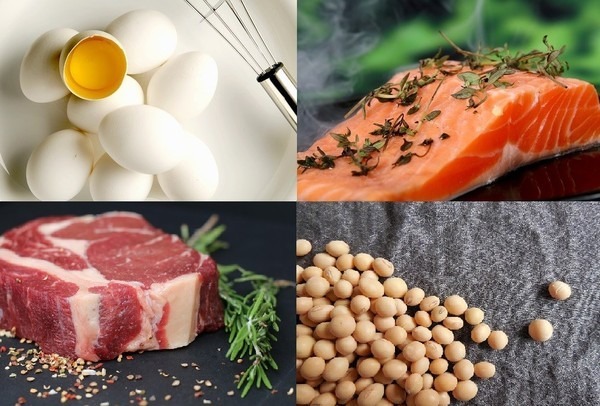 Protein lý tưởng cho quá trình giảm mỡ có thể kể đến ức gà, trứng...