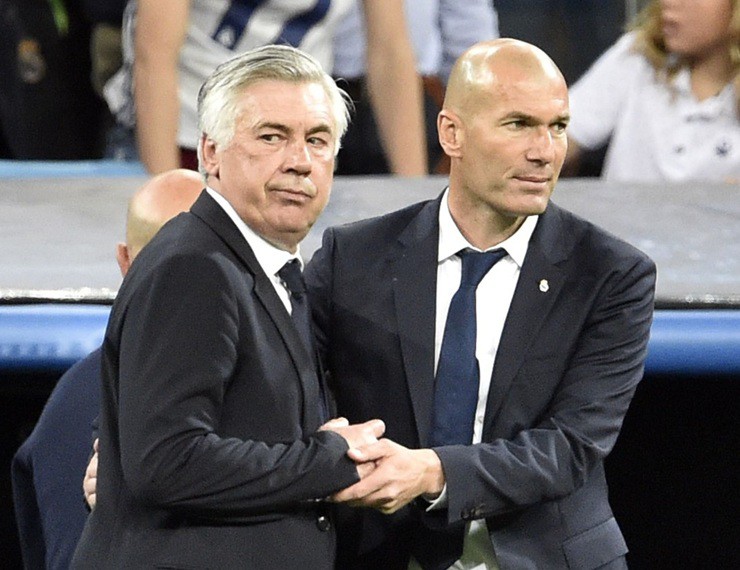 Real Madrid muốn bổ nhiệm&nbsp;Zidane thay&nbsp;HLV Ancelotti