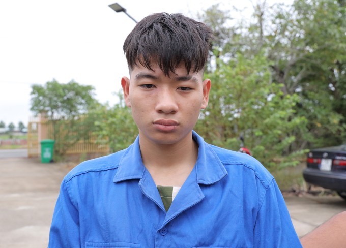 Ngô Văn Tuế bị bắt khi ở gần biên giới. Ảnh: Tuyết Nhung