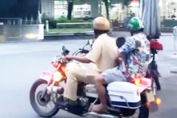 Tài xế CSGT dũng cảm cứu sống bé trai lên cơn co giật