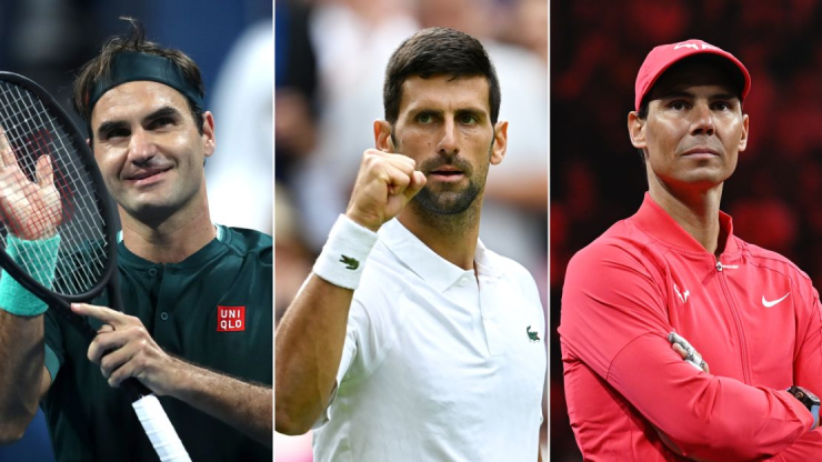 Djokovic (áo trắng) có thêm 1 tuần đứng trong top 20 tay vợt dẫn đầu ATP