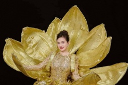 Chân dung nữ MC vừa đăng quang Mrs Earth International 2024