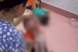 Phẫn nộ người phụ nữ tại Vũng Tàu bạo hành trẻ em trong lúc cho ăn, uống thuốc