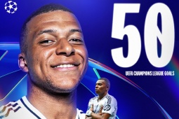 Mbappe đạt thành tích chỉ kém Messi ở cúp C1, khiến fan lo lắng vì chấn thương