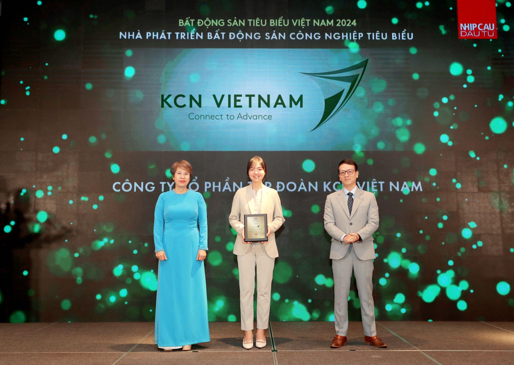 KCN Việt Nam được vinh danh Nhà phát triển bất động sản công nghiệp tiêu biểu năm thứ hai liên tiếp - 1