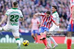 Video bóng đá Atletico Madrid - Getafe: Định đoạt hiệp 2, vượt mặt Real (La Liga)