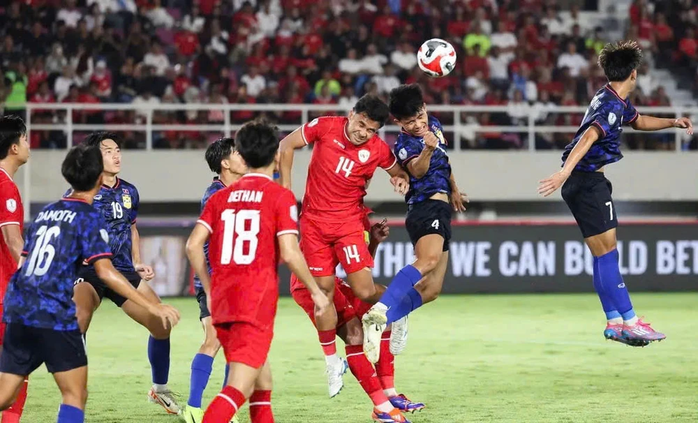 Cầu thủ Indonesia không có đủ ngày nghỉ hồi phục ở AFF Cup 2024. Ảnh: ANH PHƯƠNG.