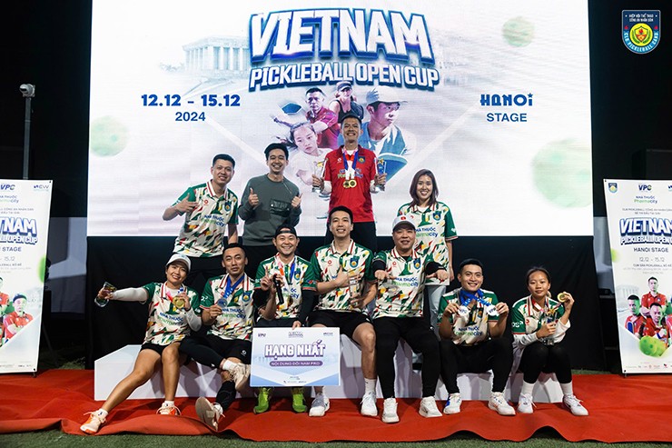 CLB Pickleball Công an Nhân dân đại thắng tại VPC2024