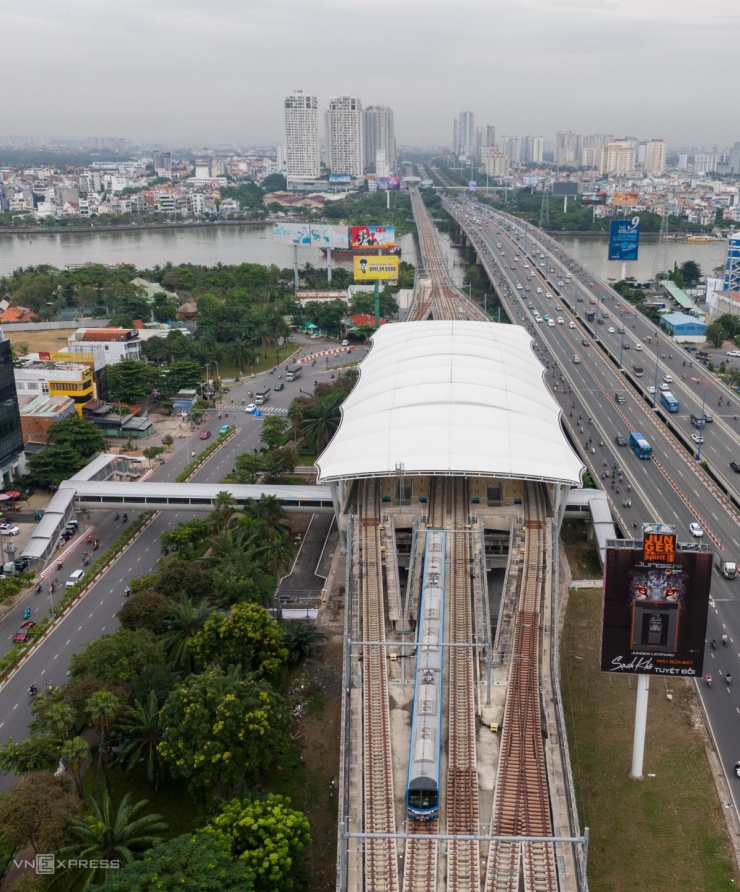 Ga Tân Cảng: Điểm nhấn kiến trúc của tuyến Metro số 1 TP.HCM