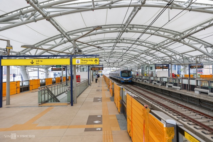 Ga Tân Cảng: Điểm nhấn kiến trúc của tuyến Metro số 1 TP.HCM