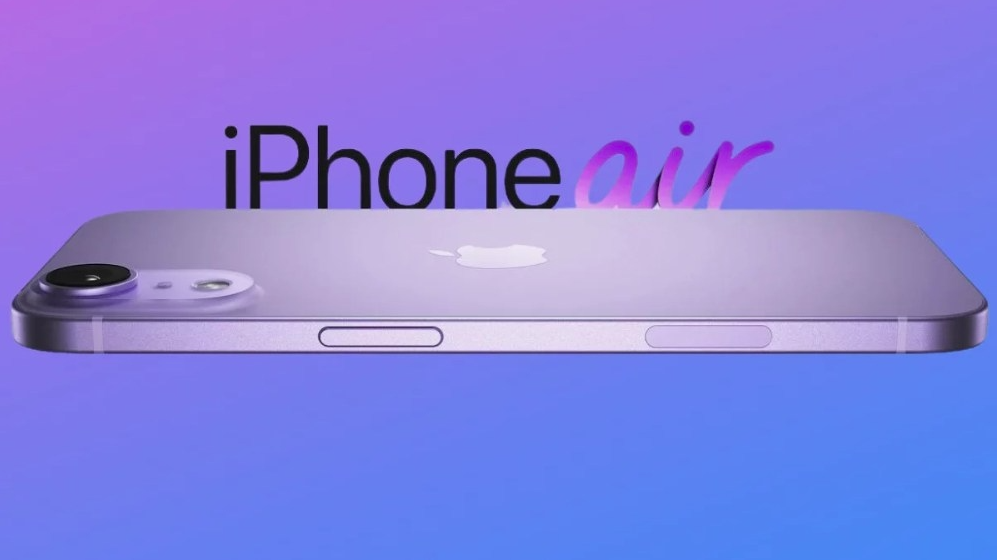 Ảnh concept iPhone Air siêu mỏng.