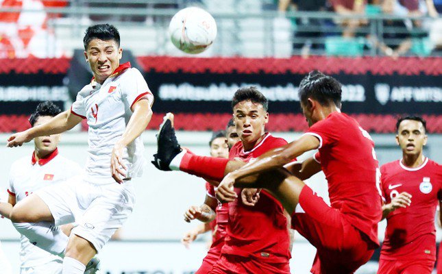 Việt Nam hòa 0-0 khi làm khách trước Singapore hồi 2022